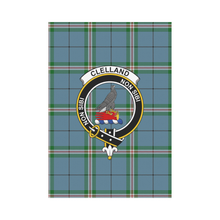 Load image into Gallery viewer, Clelland Modern Tartan Flag Clan Badge