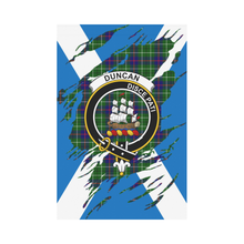 Load image into Gallery viewer, Duncan Lives In Me Tartan Flag - Duncan ,Tartan Flag,tartan,Scottish Tartan,Scottish Clans,Scots Tartan,Scotland Tartan,rr_track_tartan,rr_track_nltartan,rr_track_dnt,online shopping,Merry Christmas,garden flags,garden flag,Cyber Monday,Black Friday,Tartan Lives in me