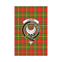 Load image into Gallery viewer, Leask Tartan Flag Clan Badge