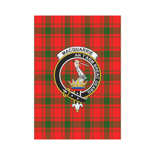 Load image into Gallery viewer, Macquarrie Modern Tartan Flag Clan Badge