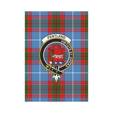 Load image into Gallery viewer, Pentland Tartan Flag Clan Badge