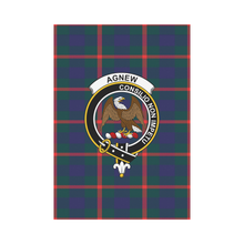 Load image into Gallery viewer, Agnew Modern Tartan Flag Clan Badge