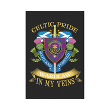 Load image into Gallery viewer, Wardlaw Clan Celtic Pride Garden Flag | Over 300 Clans | Special Custom Design