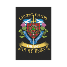 Load image into Gallery viewer, Grant Clan Celtic Pride Garden Flag | Over 300 Clans | Special Custom Design