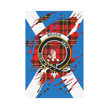 Load image into Gallery viewer, Brodie Lives In Me Tartan Flag - Brodie ,Tartan Flag,tartan,Scottish Tartan,Scottish Clans,Scots Tartan,Scotland Tartan,rr_track_tartan,rr_track_nltartan,rr_track_dnt,online shopping,Merry Christmas,garden flags,garden flag,Cyber Monday,Black Friday,Tartan Lives in me