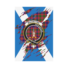 Load image into Gallery viewer, Macintyre Lives In Me Tartan Flag - Macintyre ,Tartan Flag,tartan,Scottish Tartan,Scottish Clans,Scots Tartan,Scotland Tartan,rr_track_tartan,rr_track_nltartan,rr_track_dnt,online shopping,Merry Christmas,garden flags,garden flag,Cyber Monday,Black Friday,Tartan Lives in me