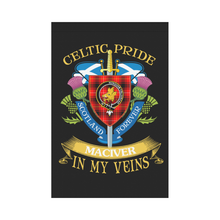 Load image into Gallery viewer, MacIver Clan Celtic Pride Garden Flag | Over 300 Clans | Special Custom Design