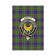 Load image into Gallery viewer, Arnott Tartan Flag Clan Badge
