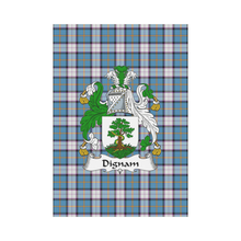 Load image into Gallery viewer, Dignan Tartan Flag Clan Badge