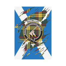Load image into Gallery viewer, Macmillan Lives In Me Tartan Flag