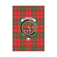Load image into Gallery viewer, Macaulay Modern Tartan Flag Clan Badge