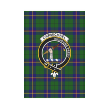 Load image into Gallery viewer, Carmichael Modern Tartan Flag Clan Badge