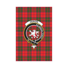 Load image into Gallery viewer, Heron Tartan Flag Clan Badge