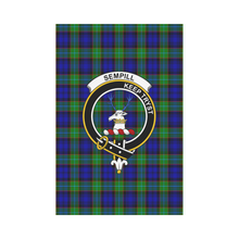 Load image into Gallery viewer, Sempill Modern Tartan Flag Clan Badge