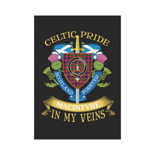 Load image into Gallery viewer, MacIntyre Clan Celtic Pride Garden Flag | Over 300 Clans | Special Custom Design