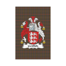 Load image into Gallery viewer, Griffith Tartan Flag Clan Badge