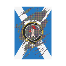 Load image into Gallery viewer, Taylor Lives In Me Tartan Flag