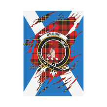 Load image into Gallery viewer, Brodie Lives In Me Tartan Flag