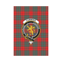 Load image into Gallery viewer, Cumming Modern Tartan Flag Clan Badge