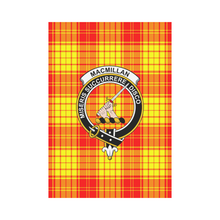 Load image into Gallery viewer, Macmillan Clan Tartan Flag Clan Badge
