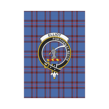 Load image into Gallery viewer, Elliot Modern Tartan Flag Clan Badge