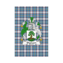 Load image into Gallery viewer, Dignan Tartan Flag Clan Badge,tartan garden flag,tartan,Scottish Tartan,Scottish Clans,Scots Tartan,Scotland Tartan,online shopping,Merry Christmas,garden flags,garden flag,Cyber Monday,Black Friday,tartan flag