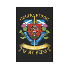 Load image into Gallery viewer, MacDougall Clan Celtic Pride Garden Flag | Over 300 Clans | Special Custom Design