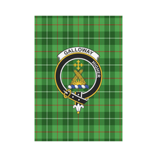 Load image into Gallery viewer, Galloway District Tartan Flag Clan Badge