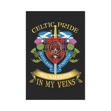Load image into Gallery viewer, MacNaughten Clan Celtic Pride Garden Flag | Over 300 Clans | Special Custom Design