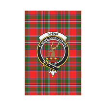 Load image into Gallery viewer, Spens Modern Tartan Flag Clan Badge
