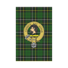 Load image into Gallery viewer, Macalpine Modern Tartan Flag Clan Badge