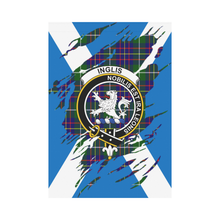Load image into Gallery viewer, Inglis Lives In Me Tartan Flag - Inglis ,Tartan Flag,tartan,Scottish Tartan,Scottish Clans,Scots Tartan,Scotland Tartan,rr_track_tartan,rr_track_nltartan,rr_track_dnt,online shopping,Merry Christmas,garden flags,garden flag,Cyber Monday,Black Friday,Tartan Lives in me