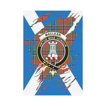 Load image into Gallery viewer, Maclean Lives In Me Tartan Flag - Maclean ,Tartan Flag,tartan,Scottish Tartan,Scottish Clans,Scots Tartan,Scotland Tartan,rr_track_tartan,rr_track_nltartan,rr_track_dnt,online shopping,Merry Christmas,garden flags,garden flag,Cyber Monday,Black Friday,Tartan Lives in me