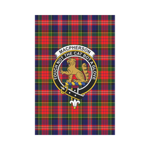 Load image into Gallery viewer, Macpherson Modern Tartan Flag Clan Badge,tartan garden flag,tartan,Scottish Tartan,Scottish Clans,Scots Tartan,Scotland Tartan,online shopping,Merry Christmas,garden flags,garden flag,Cyber Monday,Black Friday,tartan flag