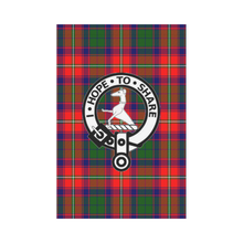 Load image into Gallery viewer, Roxburgh District Tartan Flag Clan Badge