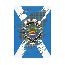 Load image into Gallery viewer, Douglas Lives In Me Tartan Flag