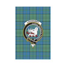 Load image into Gallery viewer, Lockhart Tartan Flag Clan Badge,tartan garden flag,tartan,Scottish Tartan,Scottish Clans,Scots Tartan,Scotland Tartan,online shopping,Merry Christmas,garden flags,garden flag,Cyber Monday,Black Friday,tartan flag