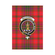Load image into Gallery viewer, Macdowall (Of Garthland) Tartan Flag Clan Badge,tartan garden flag,tartan,Scottish Tartan,Scottish Clans,Scots Tartan,Scotland Tartan,online shopping,Merry Christmas,garden flags,garden flag,Cyber Monday,Black Friday,tartan flag