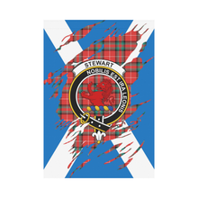 Load image into Gallery viewer, Stewart (Stuart) Of Bute Lives In Me Tartan Flag