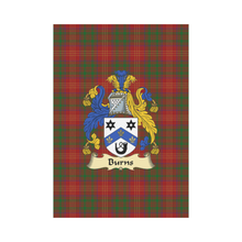 Load image into Gallery viewer, Burn Modern Tartan Flag Clan Badge