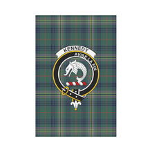 Load image into Gallery viewer, Kennedy Modern Tartan Flag Clan Badge