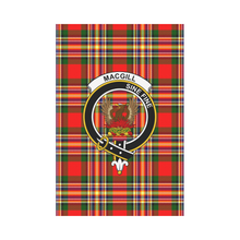 Load image into Gallery viewer, Macgill Modern Tartan Flag Clan Badge