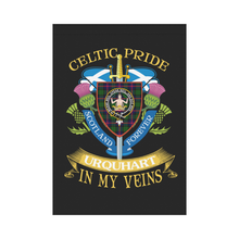 Load image into Gallery viewer, Urquhart Clan Celtic Pride Garden Flag | Over 300 Clans | Special Custom Design