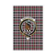 Load image into Gallery viewer, Borthwick Ancient Tartan Flag Clan Badge,tartan garden flag,tartan,Scottish Tartan,Scottish Clans,Scots Tartan,Scotland Tartan,online shopping,Merry Christmas,garden flags,garden flag,Cyber Monday,Black Friday,tartan flag
