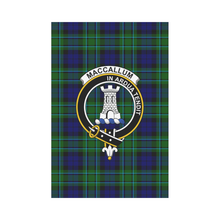 Load image into Gallery viewer, Maccallum Modern Tartan Flag Clan Badge,tartan garden flag,tartan,Scottish Tartan,Scottish Clans,Scots Tartan,Scotland Tartan,online shopping,Merry Christmas,garden flags,garden flag,Cyber Monday,Black Friday,tartan flag