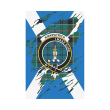 Load image into Gallery viewer, Kirkpatrick Lives In Me Tartan Flag
