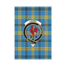 Load image into Gallery viewer, Laing Tartan Flag Clan Badge,tartan garden flag,tartan,Scottish Tartan,Scottish Clans,Scots Tartan,Scotland Tartan,online shopping,Merry Christmas,garden flags,garden flag,Cyber Monday,Black Friday,tartan flag