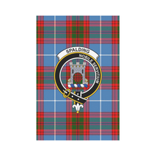 Load image into Gallery viewer, Spalding Tartan Flag Clan Badge
