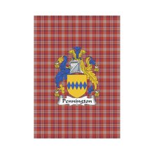 Load image into Gallery viewer, Pennington Tartan Flag Clan Badge,tartan garden flag,tartan,Scottish Tartan,Scottish Clans,Scots Tartan,Scotland Tartan,online shopping,Merry Christmas,garden flags,garden flag,Cyber Monday,Black Friday,tartan flag