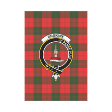 Load image into Gallery viewer, Erskine Tartan Flag Clan Badge